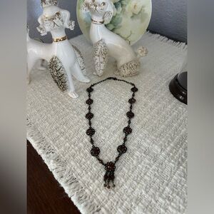 Super sweet Victorian style Beaded necklace.